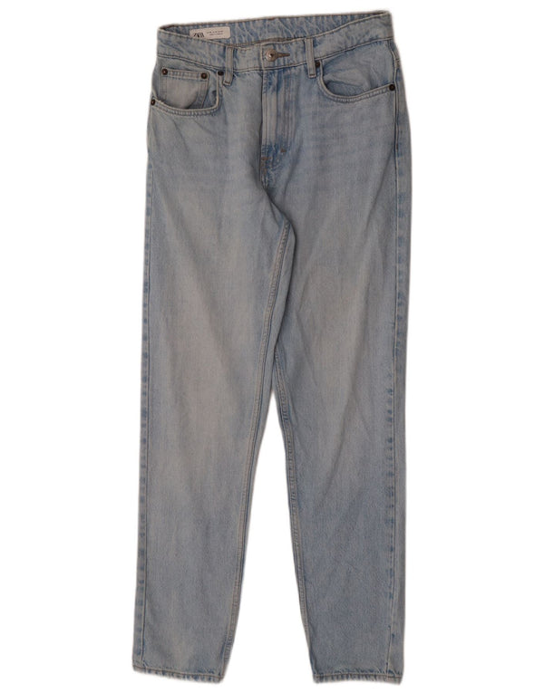 Zara Herre Slim Jeans EU 38 Small W30 L30 Blå