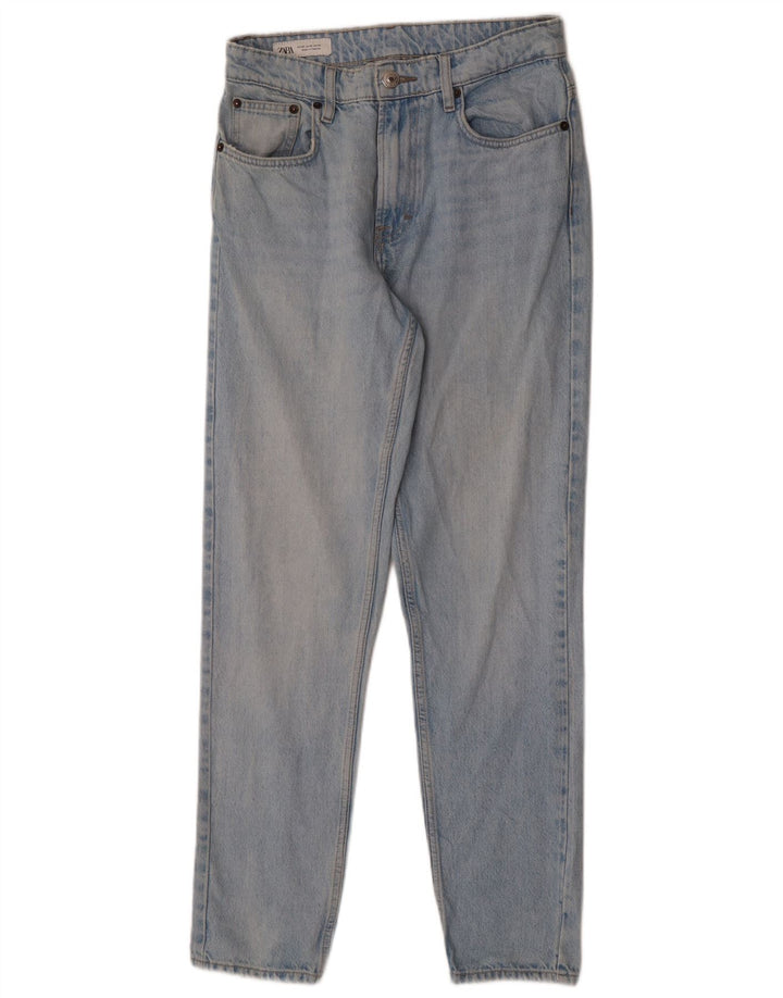 Zara Herre Slim Jeans EU 38 Small W30 L30 Blå