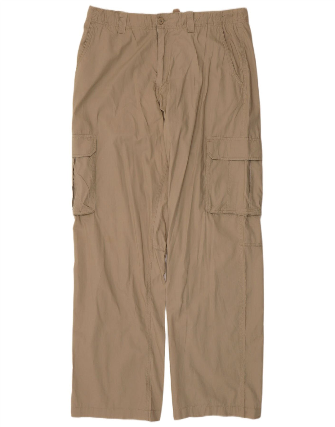 Cherokee Herre Straight Cargo Bukser W36 L34 Beige Bomuld