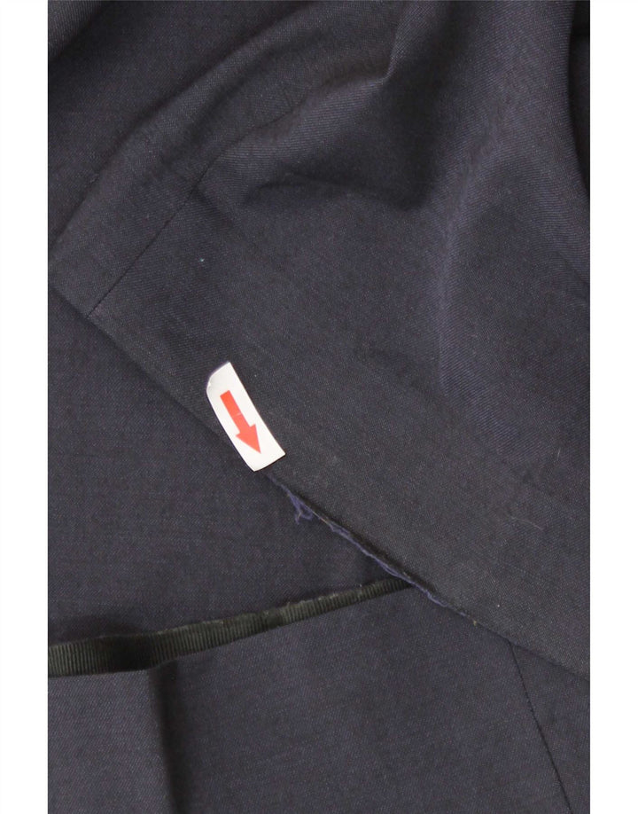 Marks & Spencer Herre Regular Fit Suit Bukser W44 L31 Marineblå Uld