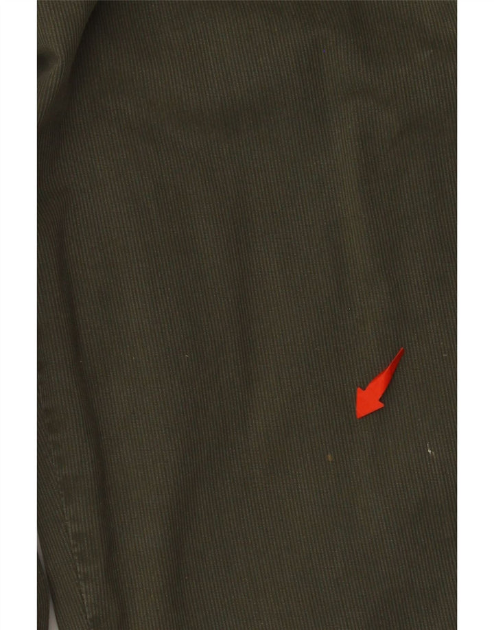 MURPHY & NYE Lige fløjlsbukser til kvinder W28 L23 Khaki Bomuld