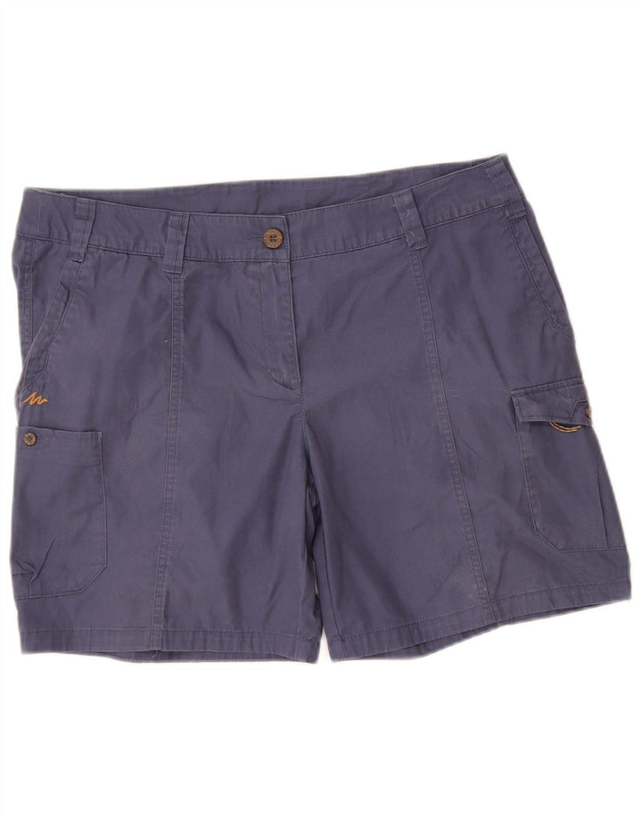 Decathlon Herre Quechua Cargo Shorts XL W38 Navy Blue