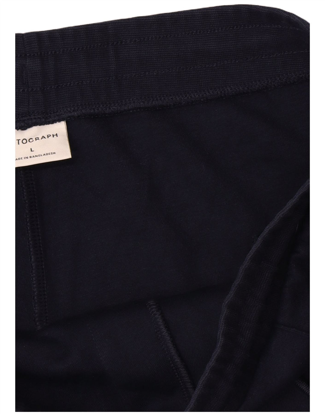 Autograf Herre træningsdragt Bukser UK 16 Large Navy Blue Polyester