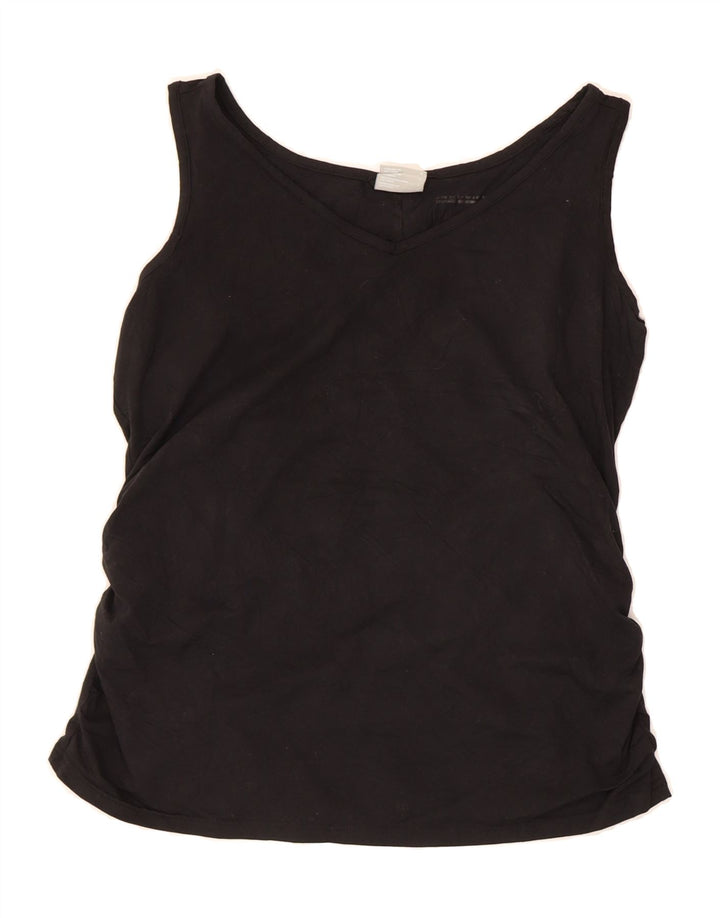 COLUMBIA Womens Vest Top UK 16 Large Black Polyester Vintage Columbia and Second-Hand Columbia from Messina Hembry 