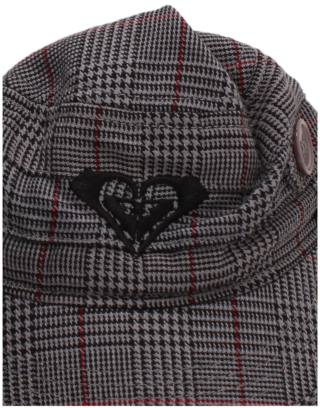 Roxy Womens Newsboy Cap One Size Grå Houndstooth