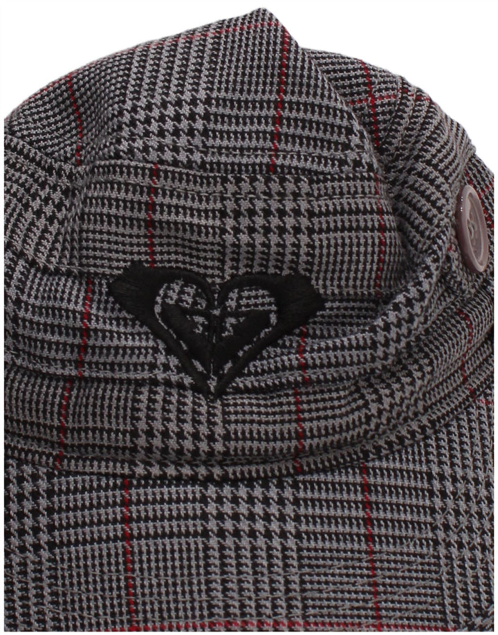 Roxy Womens Newsboy Cap One Size Grå Houndstooth