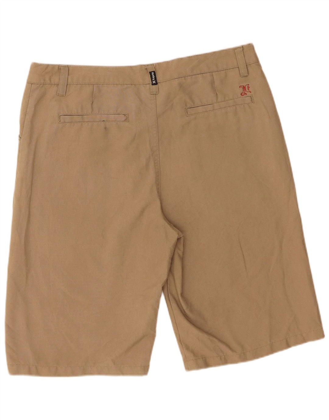 Hurley Herre Casual Shorts W34 Large Beige Polyester