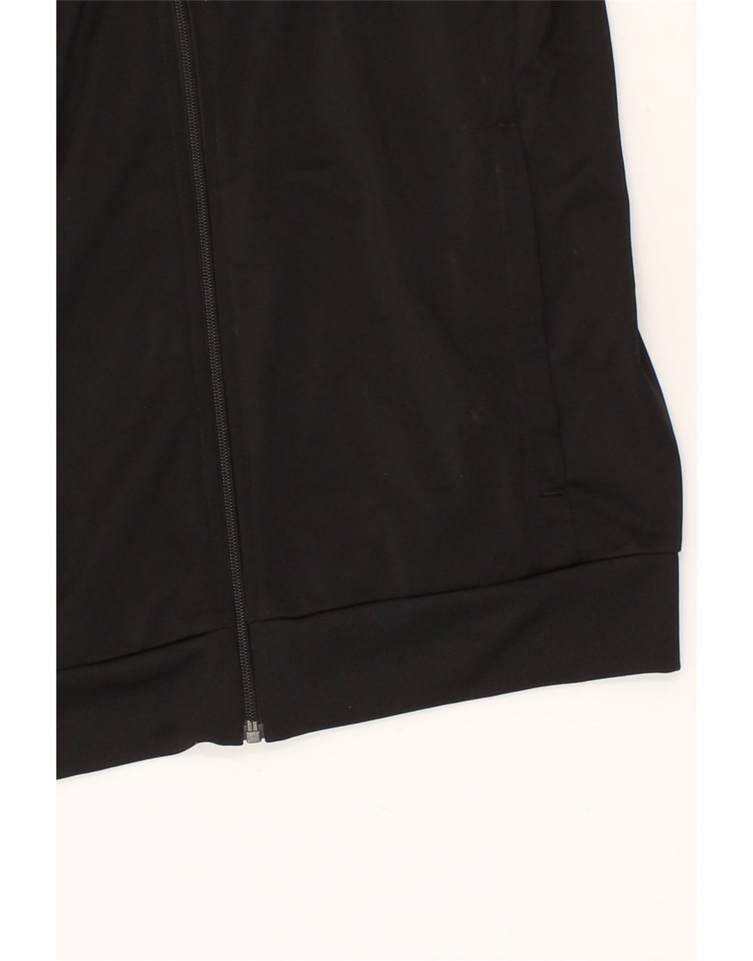ADIDAS Mens Tracksuit Top Jacket Small Black Polyester Vintage Adidas and Second-Hand Adidas from Messina Hembry 