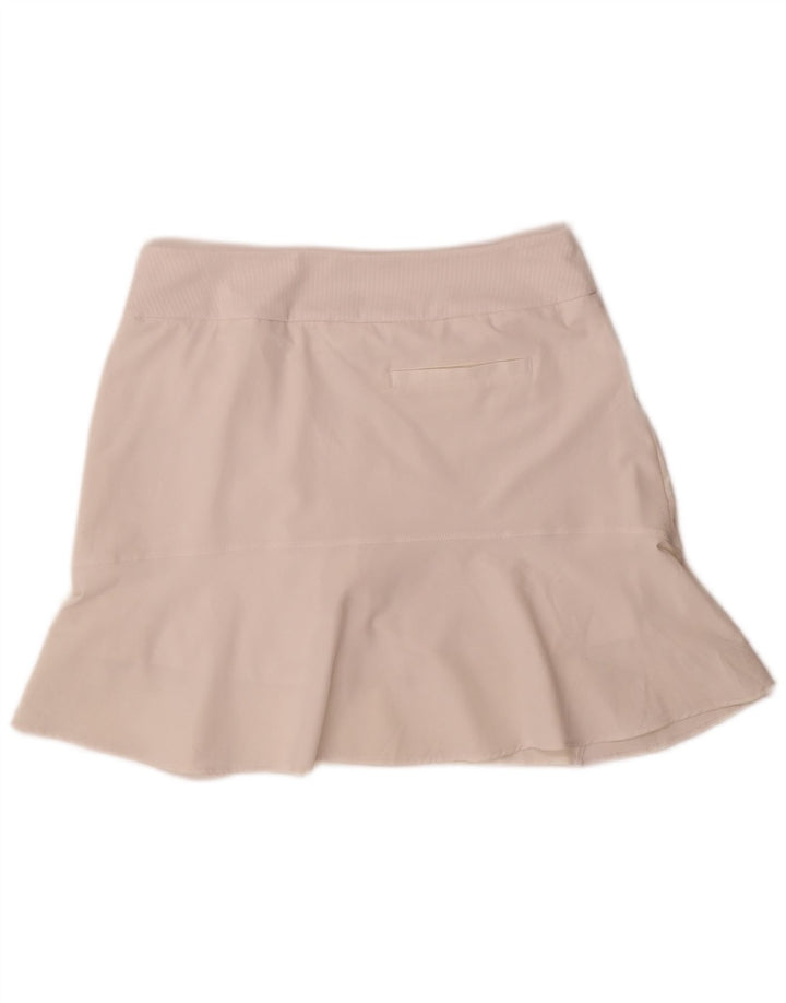 Adidas Womens Skort UK 14 Medium White Polyester