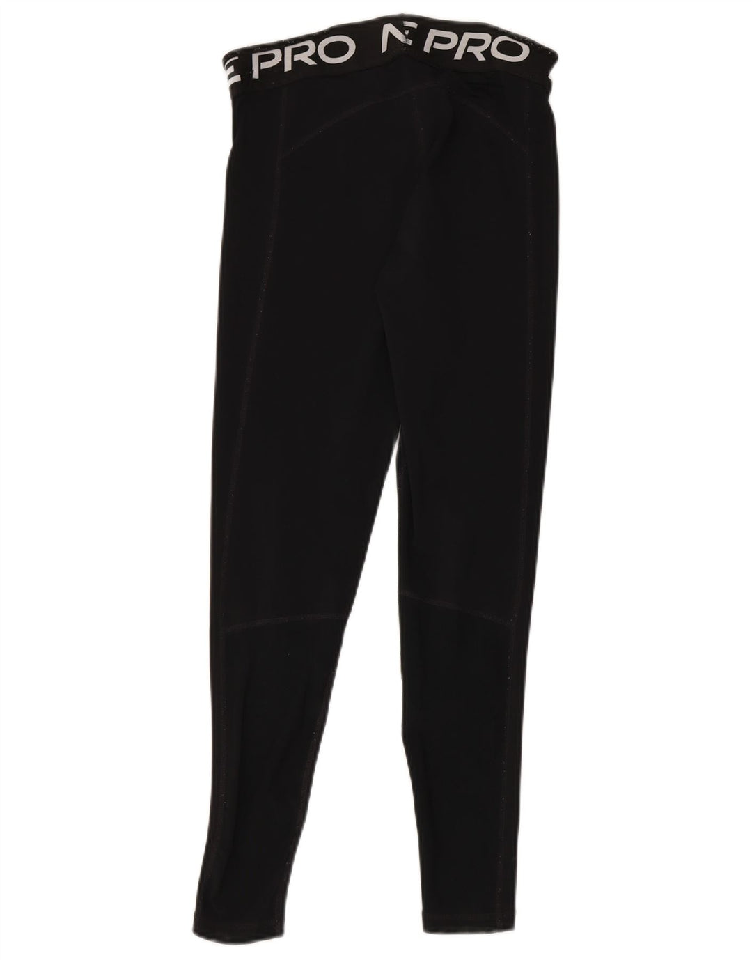 Nike Dame Grafiske Leggings UK 12 Medium Sort Polyester