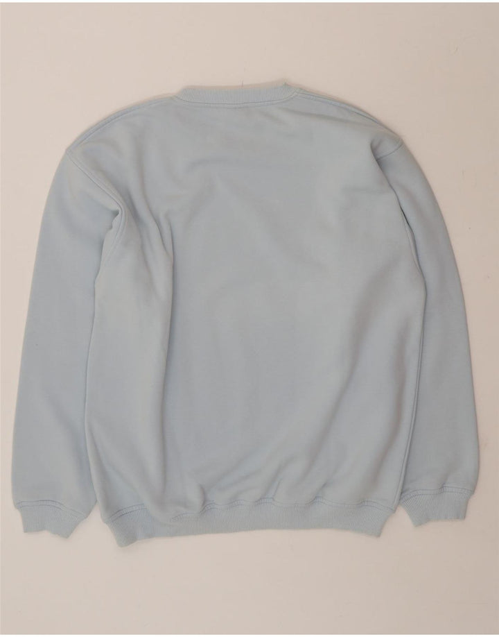 FILA Mens Graphic Sweatshirt Jumper IT 52/54 Large Blue Cotton Vintage Fila and Second-Hand Fila from Messina Hembry 