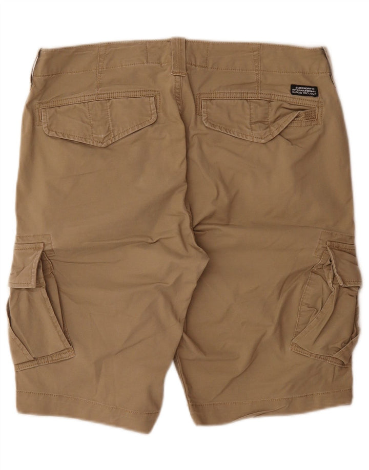 Superdry Herre Cargo Shorts W32 Medium Beige Bomuld