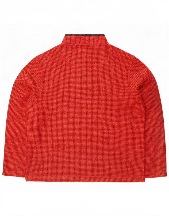 Weird Fish Sweatshirt med lynlås til mænd 3XL Rød Polyester