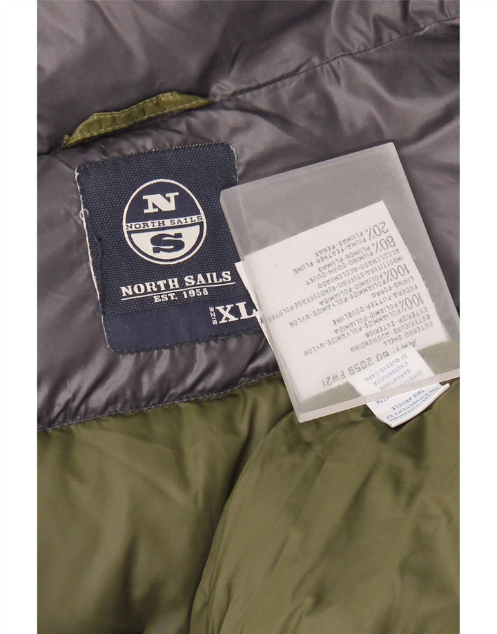 NORTH SAILS Polstret herrejakke UK 42 XL Navyblå polyamid