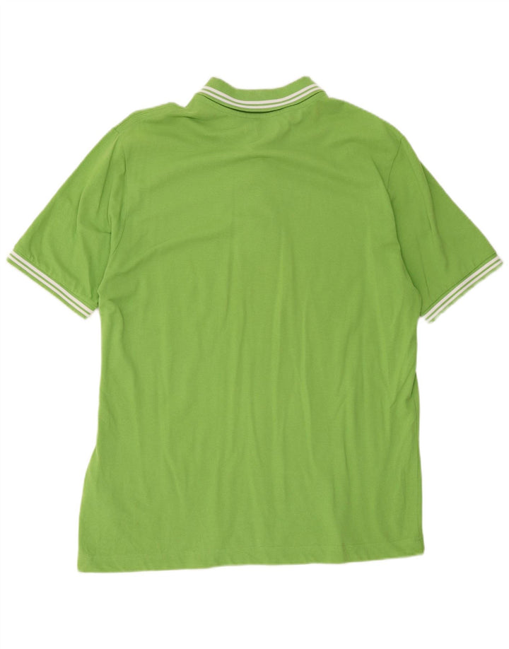 Kappa Polo Shirt til mænd Stor grøn bomuld