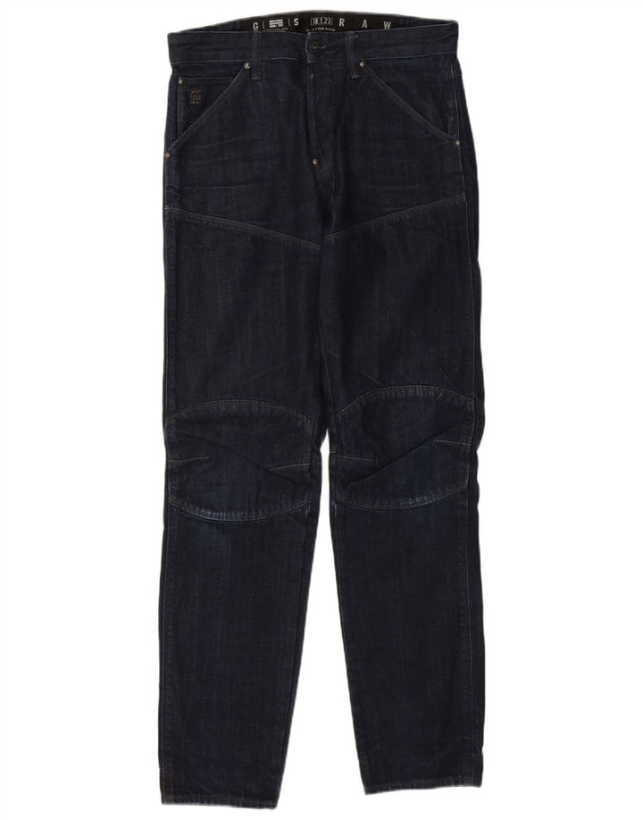 G-STAR Mens Slim Jeans W34 L34 Navy Blue Cotton