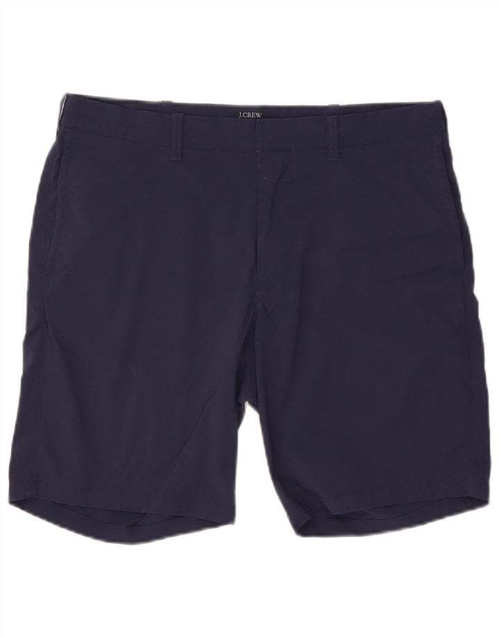 J. Crew Gramercy Chino-shorts til kvinder W34 Stor marineblå nylon