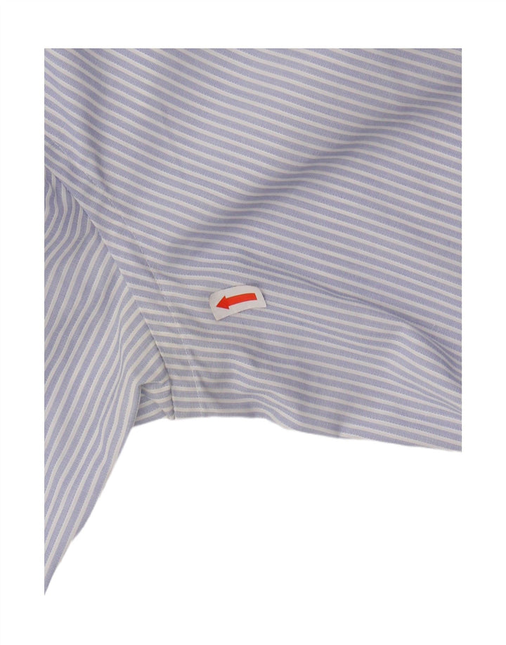 MASSIMO DUTTI Herreskjorte str. 15 38 Mellemblå nålestribet bomuld