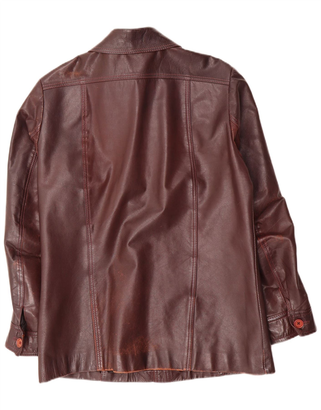 Vintage herre læderjakke UK 38 Medium Maroon