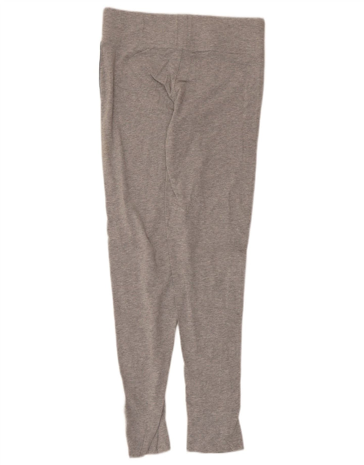 Tommy Hilfiger Grafiske Leggings til kvinder UK 12 Medium Grey Colourblock Bomuld