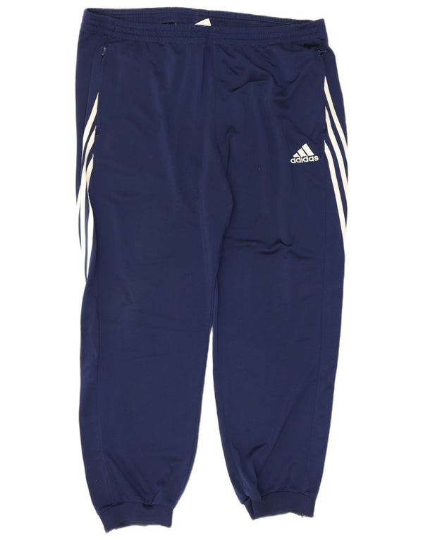 Adidas Herre træningsdragt Bukser Joggers 2XL Navy Blue Polyester
