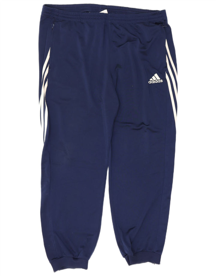 Adidas Herre træningsdragt Bukser Joggers 2XL Navy Blue Polyester