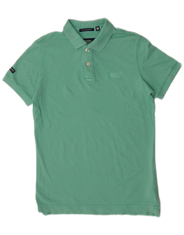 Superdry Poloshirt til mænd Medium Grøn Bomuld Klassisk