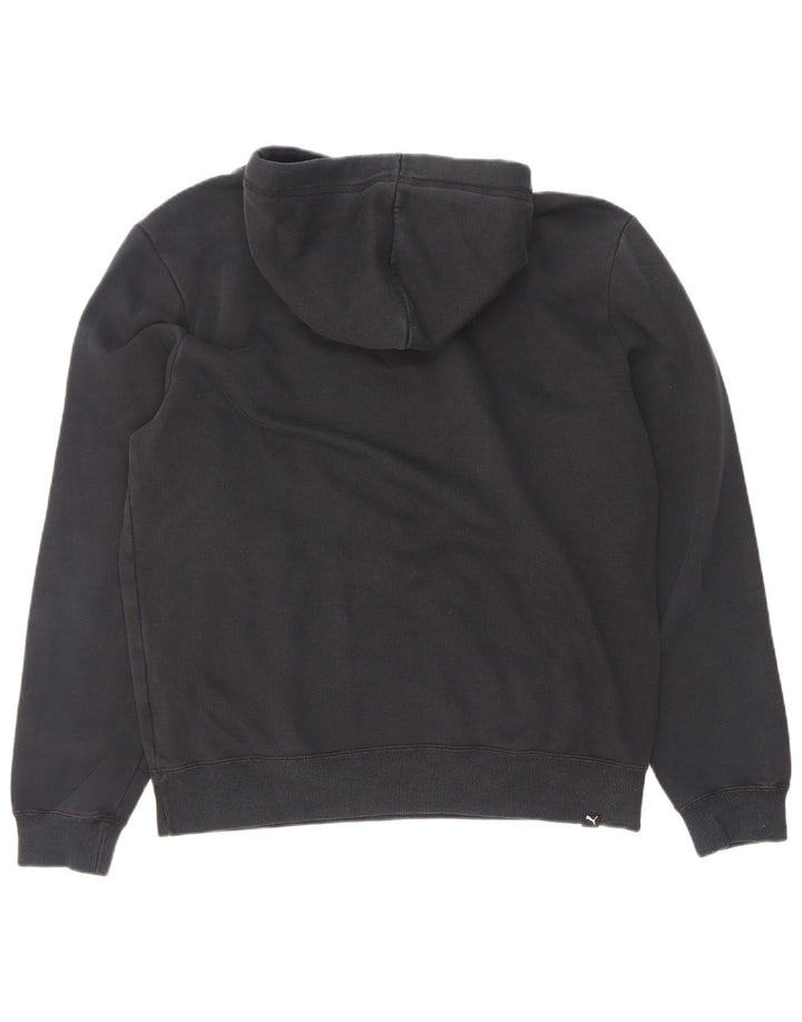 Puma Herre hættetrøje Jumper Medium Sort Bomuld