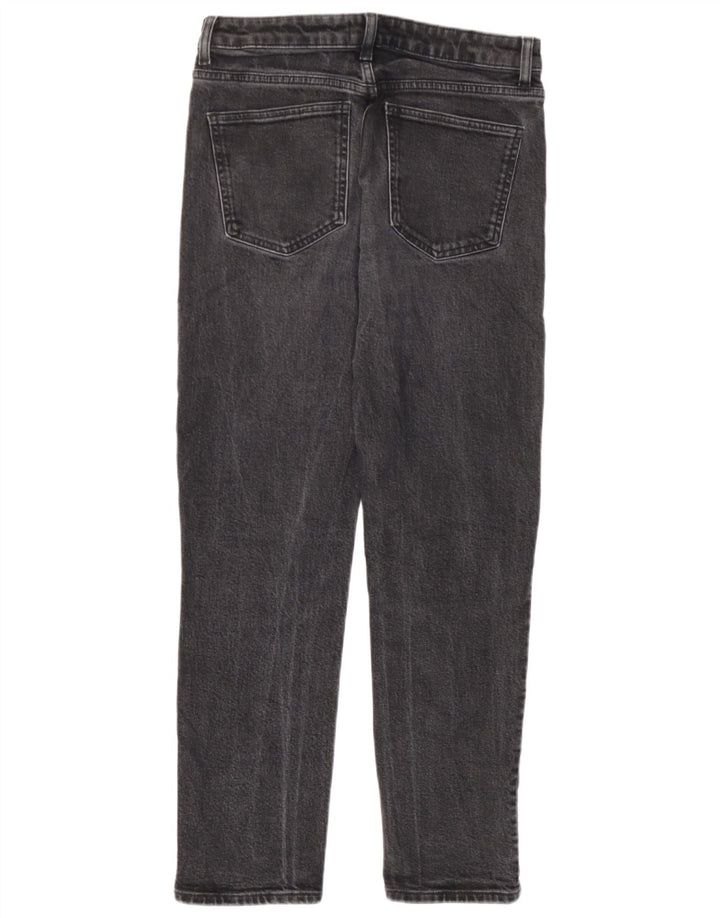 Zara Dame Straight Jeans EU 38 Small W28 L26 Grå