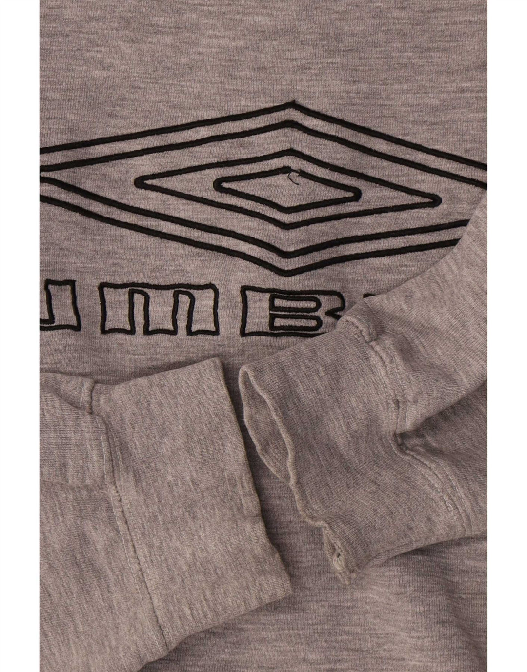 Umbro Herre Grafisk Sweatshirt Jumper XL Grå Flecked Bomuld