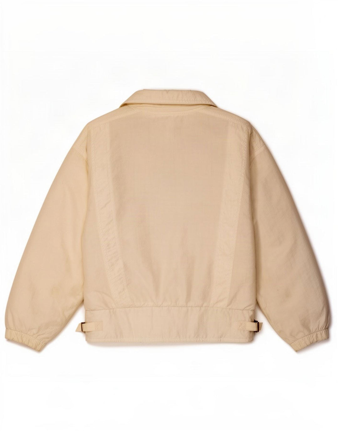 Vintage Dame Bomber Jacket UK 14 Large White