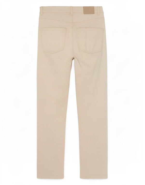 Zara Womens Tapered Jeans EU 38 Small W28 L27 Off White
