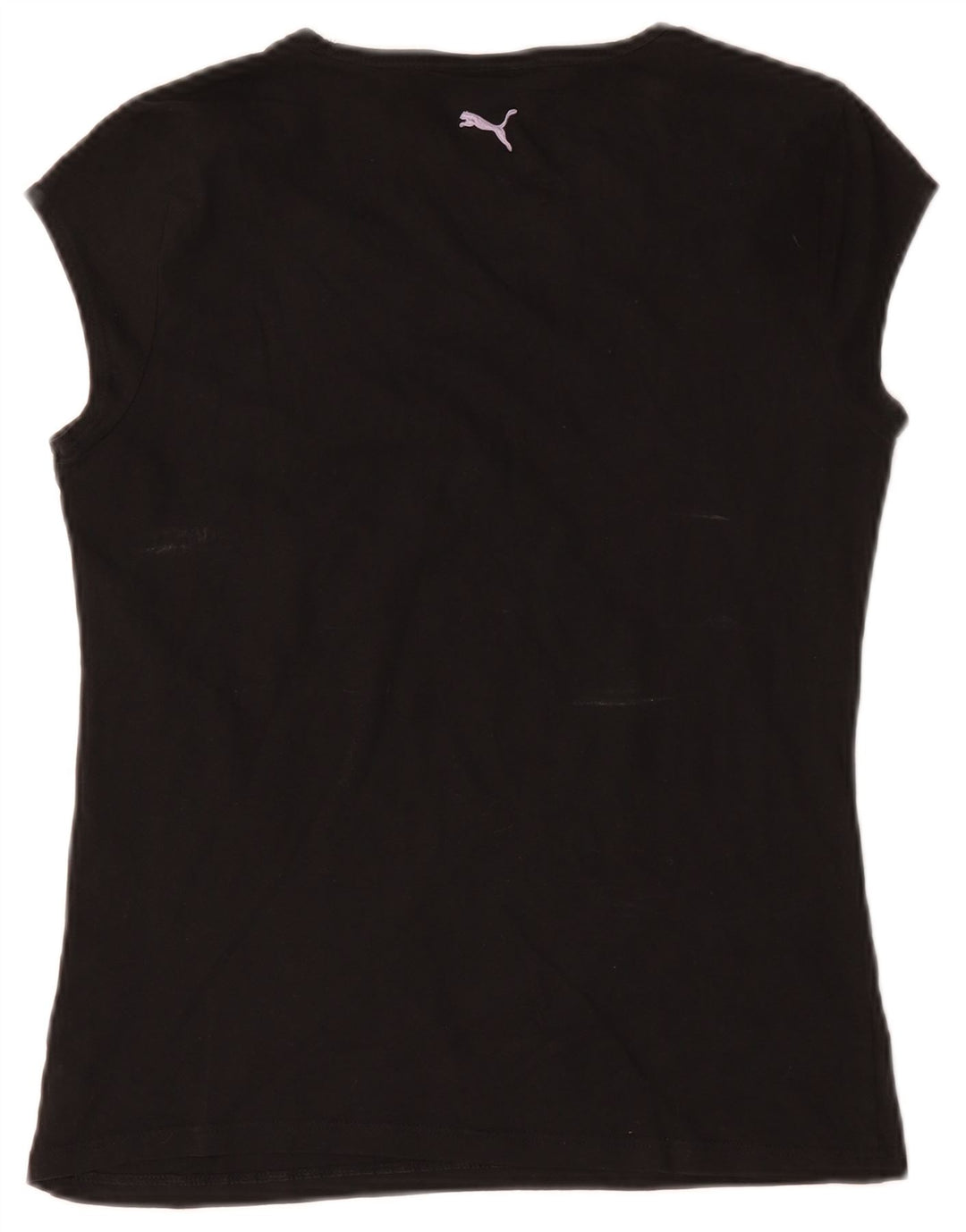 Puma Grafisk T-Shirt Top UK 14 Stor Sort