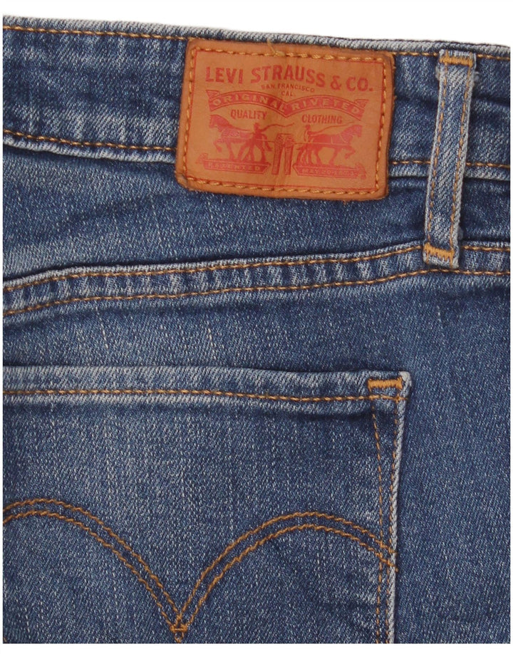 Levi's Dame 712 Slim Jeans W28 L31 Blå