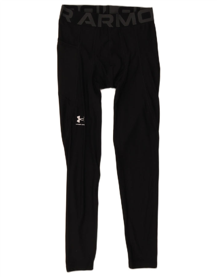 Under Armour Herre Heat Gear Grafiske Leggings Medium Sort Polyester