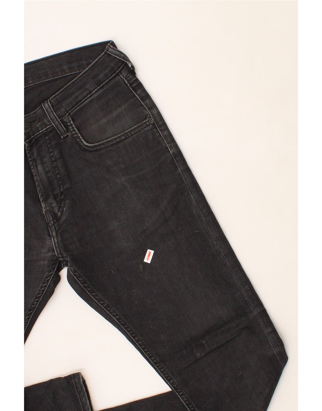 LEE Mens Slim Jeans W29 L28 Black Cotton Vintage Lee and Second-Hand Lee from Messina Hembry 