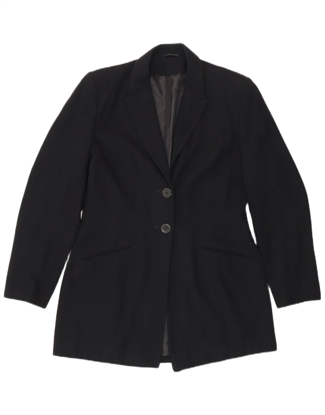 Principper Dame 2-knaps blazerjakke UK 12 Medium Sort Polyester