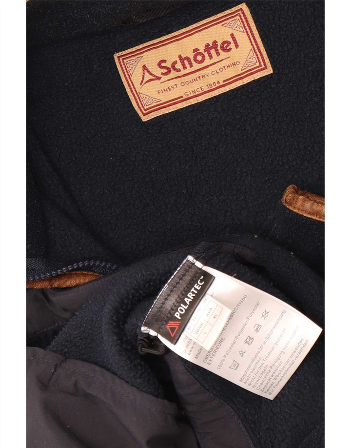 Schoffel Dame Fleece Gilet UK 16 Large Navy Blue Polyester