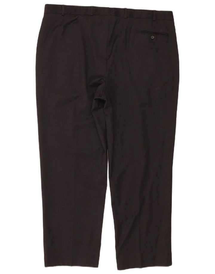 Marks & Spencer Herre Pegged Chino Bukser W40 L29 Grå Uld