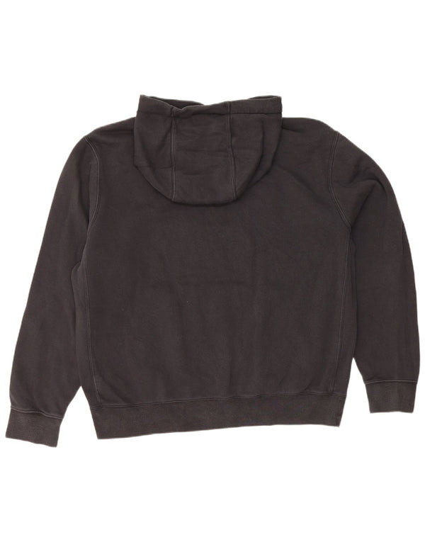 Nike Herre Loose Fit Hoodie Jumper Large Sort