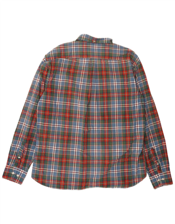 OVS Mens Regular Fit Shirt 2XL Multicoloured Check Cotton