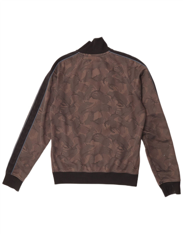 Fred Perry Herre træningsdragt Top jakke Lille brun Camouflage Polyester