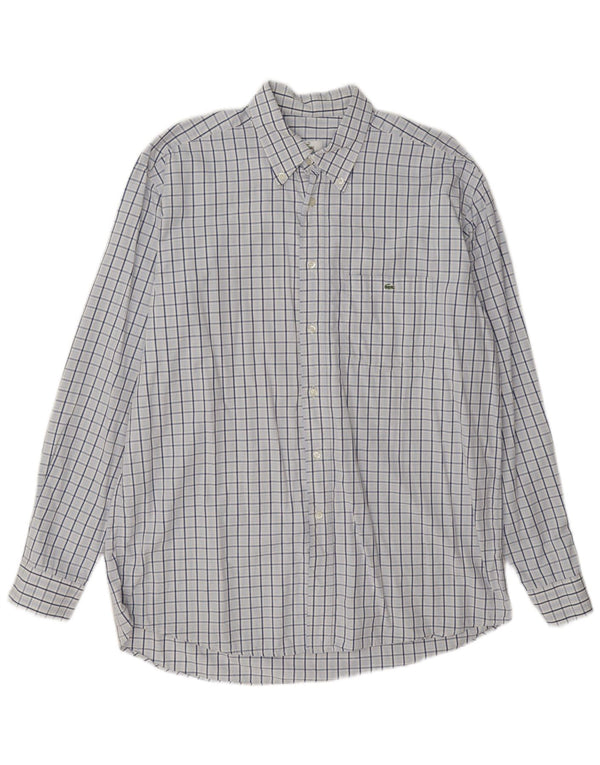 Lacoste Herreskjorte str. 42 Large Blue Check