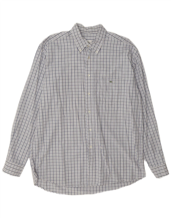 Lacoste Herreskjorte str. 42 Large Blue Check