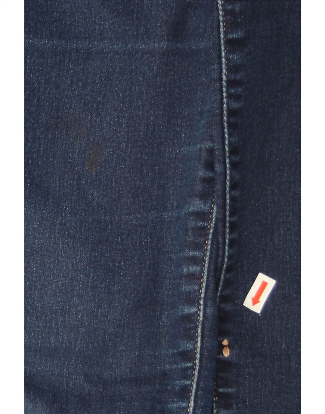 LEVI'S Dame 712 Slim Jeans W29 L30 Marineblå Bomuld