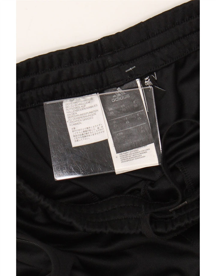 Adidas Womens Climalite træningsdragt Bukser UK 6 XS Sort Polyester