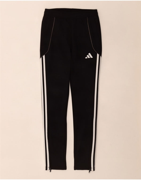 Adidas pigetræningsbukser 13-14 år Sort polyester
