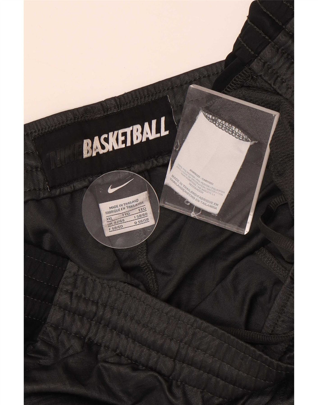 Nike Sportsshorts til mænd 2XL Grå Colourblock Polyester