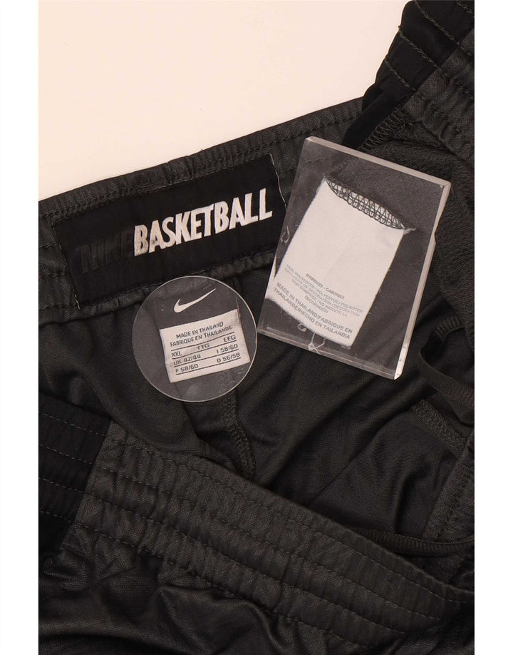 Nike Sportsshorts til mænd 2XL Grå Colourblock Polyester