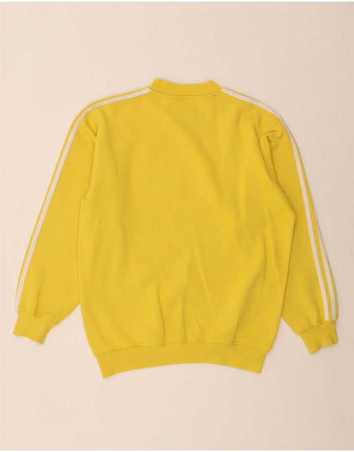 Adidas Boys Sweatshirt Jumper 13-14 år Gul Bomuld